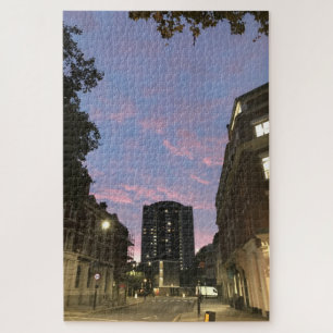 Sunrise Over Clerkenwell London Großbritannien Puzzle