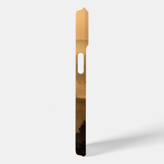 Sunrise Over Misty Rolling Hills Landscape Case-Mate iPhone Hülle (Rückseite / Rechts)