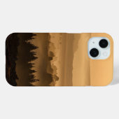 Sunrise Over Misty Rolling Hills Landscape Case-Mate iPhone Hülle (Rückseite (Horizontal))