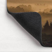 Sunrise Over Misty Rolling Hills Landscape Mousepad (Ecke)