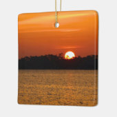 Sunrise Over Perdido Bay Keramikornament (Links)