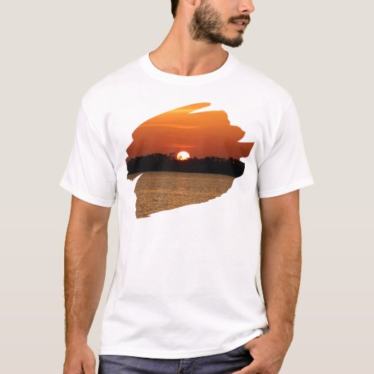 Sunrise Over Perdido Bay T-Shirt (Vorderseite)