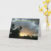 Sunrise Over Point Park Karte (Gelbe Blume)