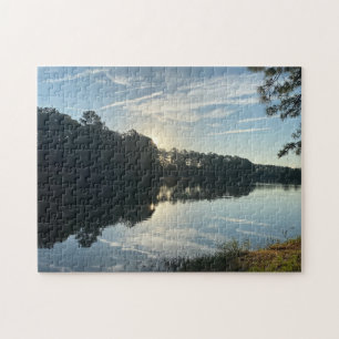 Sunrise Over the Georgia Lake Puzzle