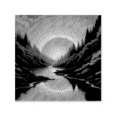 Sunrise Over The Lake Permastempel (Design)