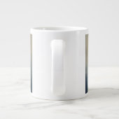 Sunrise Over the Skyline – Abstract Gradient City  Jumbo-Tasse (Rückseite)