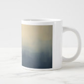 Sunrise Over the Skyline – Abstract Gradient City  Jumbo-Tasse (Rechts)