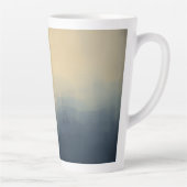 Sunrise Over the Skyline – Abstract Gradient City  Milchtasse (Rechts)