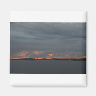 Sunrise Over The Swedish Archipelago..JPG Magnet