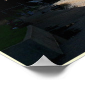 "Sunrise Over Water" Barton Springs Austin Poster (Ecke)