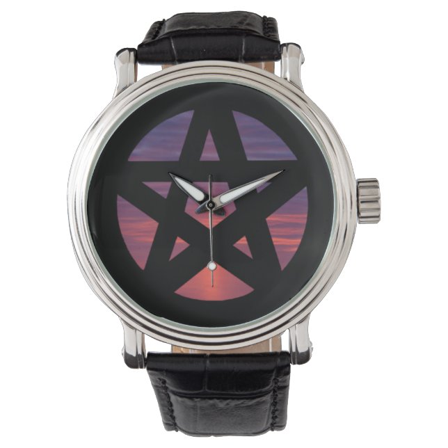 Sunrise Pentagramm Armbanduhr (Vorderseite)