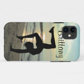SUNRISE PERSONALISIERT GYMNASTICS IPHONE FALL Case-Mate iPhone HÜLLE (Rückseite (Horizontal))