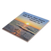SUNRISE PHILIPPIANS 4:13 KERAMIK TILE FLIESE (Seite)