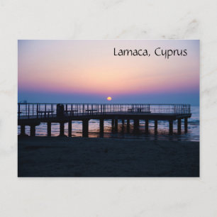 Sunrise Pier Postkarte