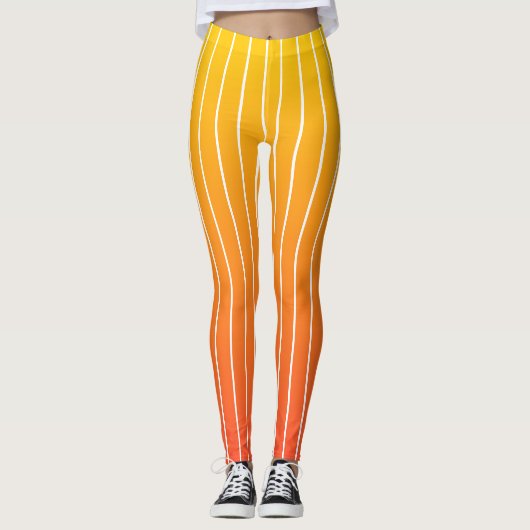 Sunrise Pinstripe Leggings (Vorderseite)