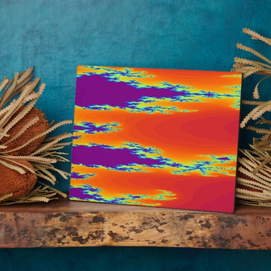 Sunrise Plaque Fotoplatte (Seite)