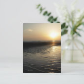 Sunrise Postcard Postkarte (Stehend Vorderseite)
