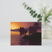 Sunrise Postcard Postkarte (Stehend Vorderseite)