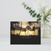 Sunrise Postcard Postkarte (Stehend Vorderseite)