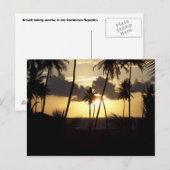 Sunrise Postcard Postkarte (Vorne/Hinten)