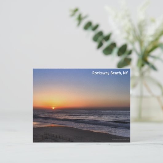 Sunrise Postcard Postkarte (Stehend Vorderseite)