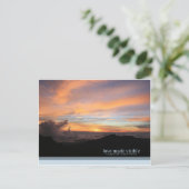 Sunrise Postcard Postkarte (Stehend Vorderseite)