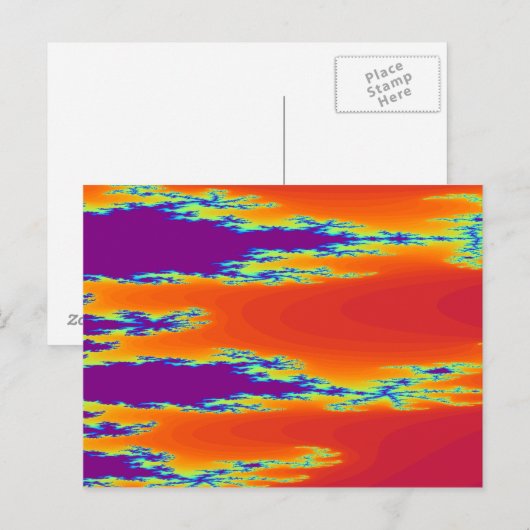 Sunrise Postcard Postkarte (Vorne/Hinten)