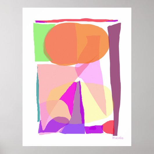 Sunrise Poster (Vorne)