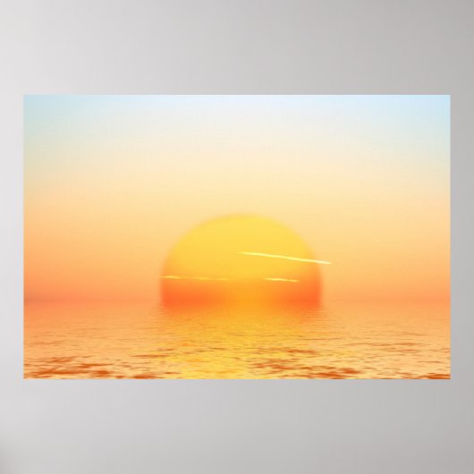 Sunrise Poster (Vorne)