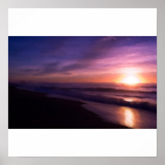 Sunrise Poster (Vorne)