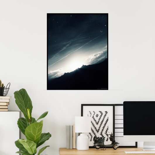 Sunrise Poster (Heimbüro)