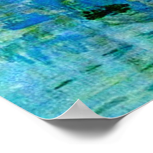 Sunrise Poster Print (Ecke)