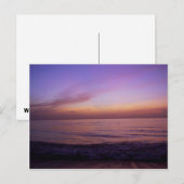 Sunrise Postkarte (Vorne/Hinten)