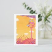 Sunrise Postkarte (Stehend Vorderseite)
