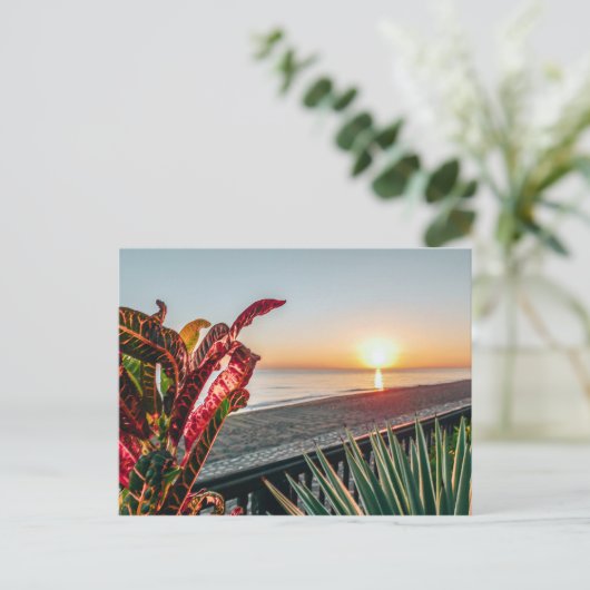 Sunrise Postkarte (Stehend Vorderseite)