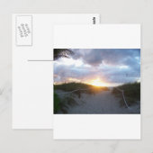 Sunrise Postkarte (Vorne/Hinten)