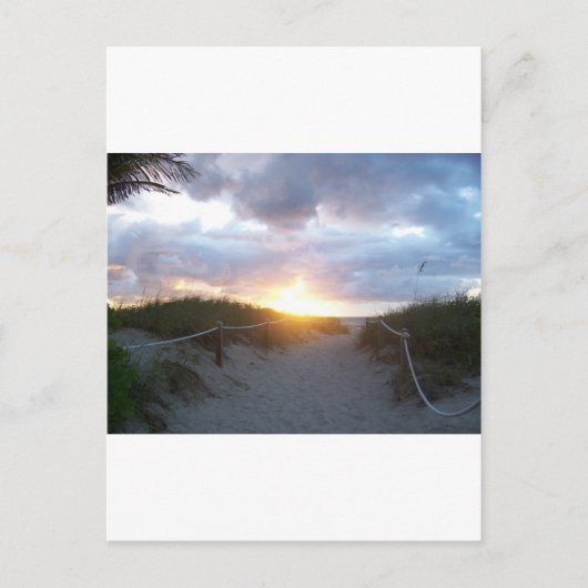 Sunrise Postkarte (Vorderseite)
