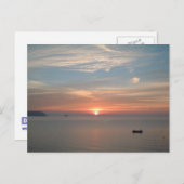Sunrise Postkarte (Vorne/Hinten)
