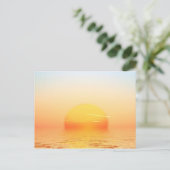 Sunrise Postkarte (Stehend Vorderseite)