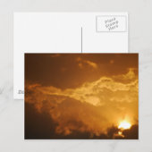 Sunrise Postkarte (Vorne/Hinten)