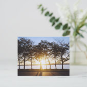 Sunrise Postkarte (Stehend Vorderseite)