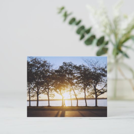 Sunrise Postkarte (Stehend Vorderseite)