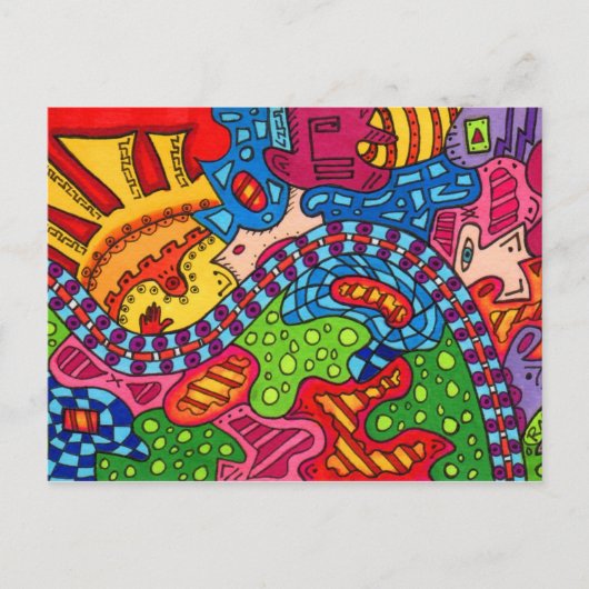 Sunrise Postkarte (Vorderseite)