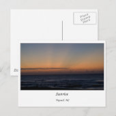 Sunrise Postkarte (Vorne/Hinten)