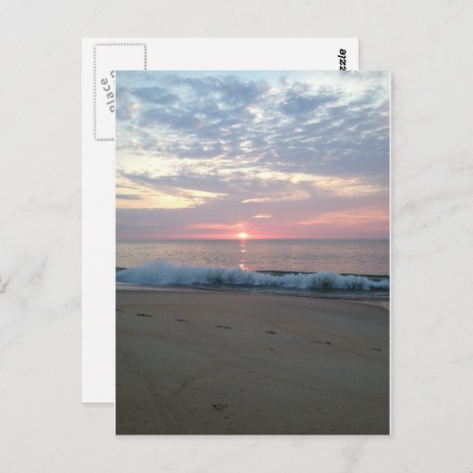 Sunrise Postkarte (Vorne/Hinten)
