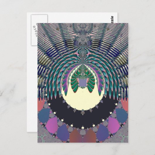 Sunrise Postkarte (Vorne/Hinten)