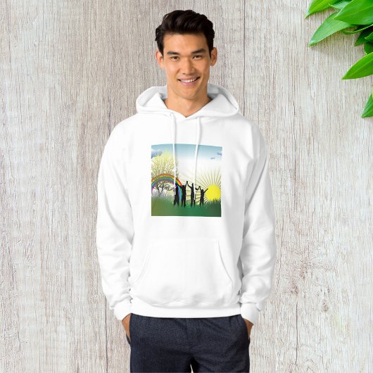 Sunrise Rainbow Children Hoodie