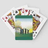 Sunrise Rainbow Children Spielkarten (Rückseite)