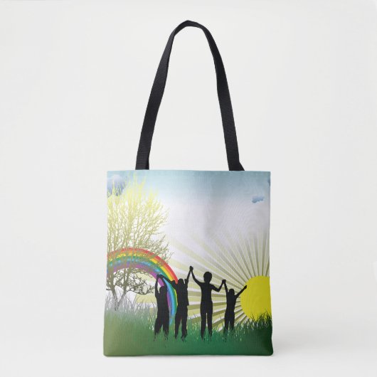 Sunrise Rainbow Children Tasche (Vorderseite)