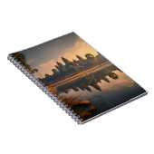 Sunrise Reflection Angkor Wat-Notebook Notizblock (Rechte Seite)
